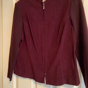 Women's Burgundy Jacket